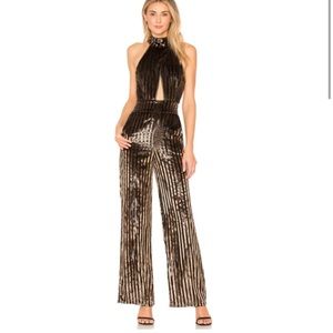 House of Harlow 1960 x REVOLVE Karen Jumpsuit in Bronze